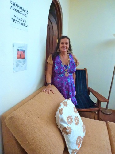Patrice Perillie hosts the Dreamweavers event an important source of revenue for the cooperative