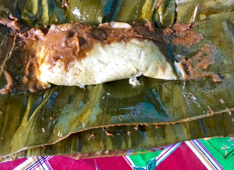 How to eat a tamale