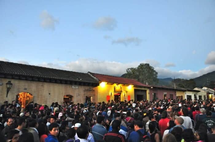 Streets of Antigua for dia del diablo