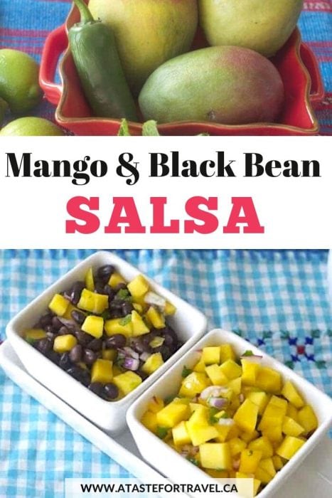 Mango and Black Beans Salsa Pinterest 