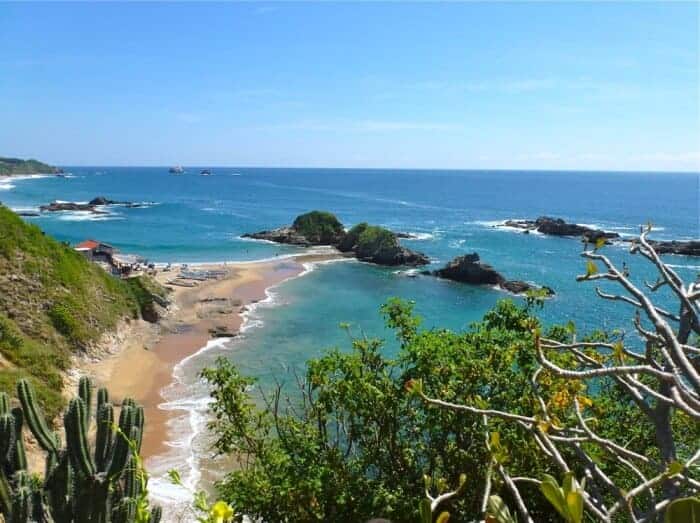 Pacific Coast of Mexico in Mazunte, Oaxaca