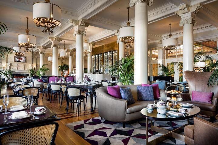 vegan afternoon tea in Victoria at Lobby Lounge Credit Fairmont Empress Victoria