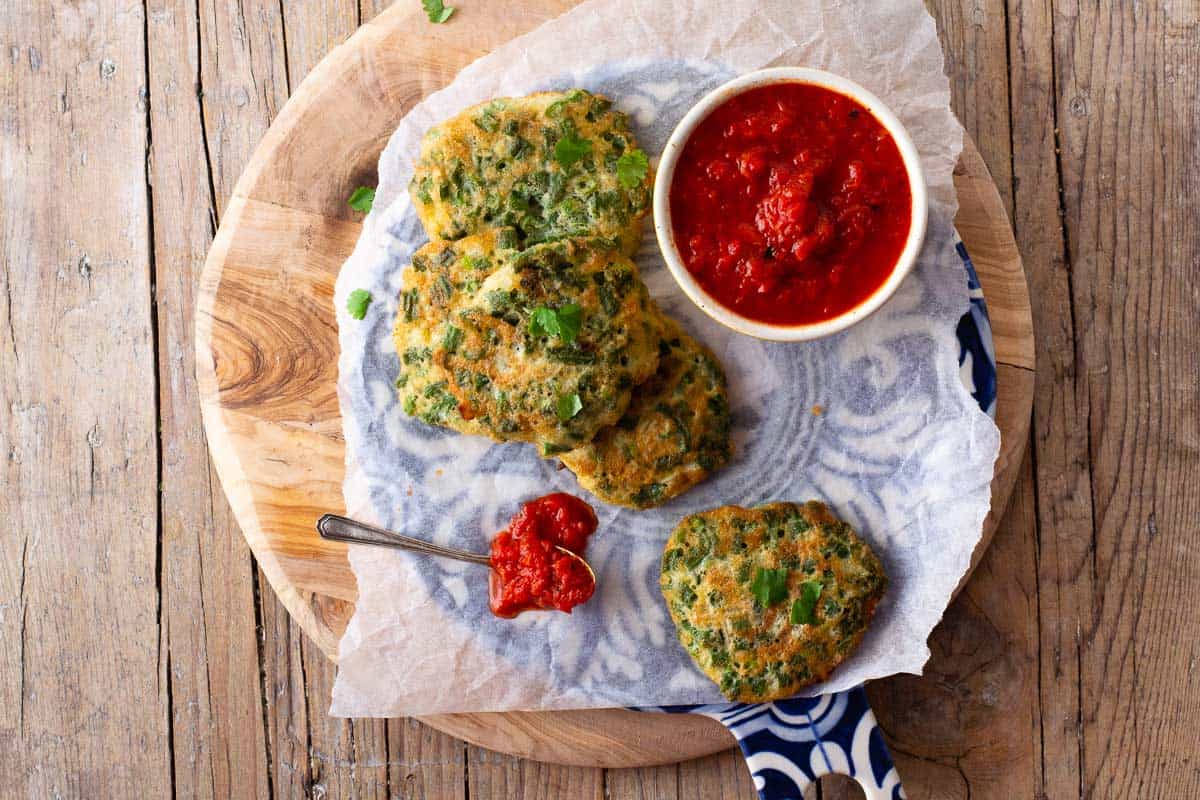 Green Bean Fritters Tortitas de Ejote Guatemalan