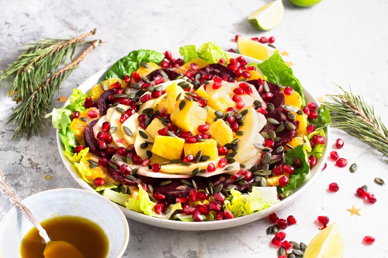 Easy Ensalada de Nochebuena – Christmas Eve Salad