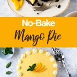 fruit pie on a plate Pinterest image