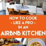 Love to cook and travel? Then you're likely to encounter a surprise or two when renting an Airbnb or vacation apartment. While having your own kitchen lets you live like a local and cook healthy meals, Airbnb essentials and standards vary widely.  Be prepared for the unexpected with these travel tips #travel #hacks
