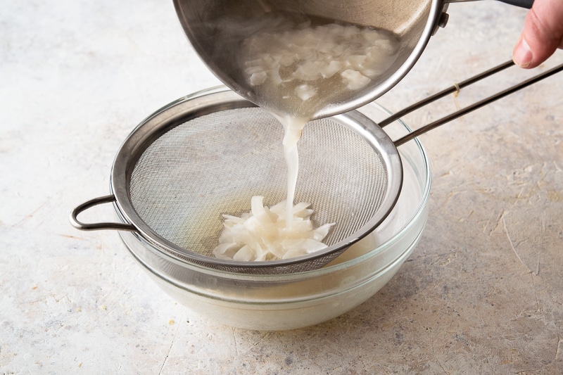 coconut for mango panna cotta