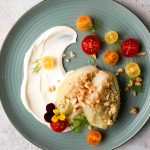 Fennel au Gratin with Almonds and Ricotta Forte