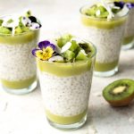 Kiwi Coconut Milk Chia Pudding