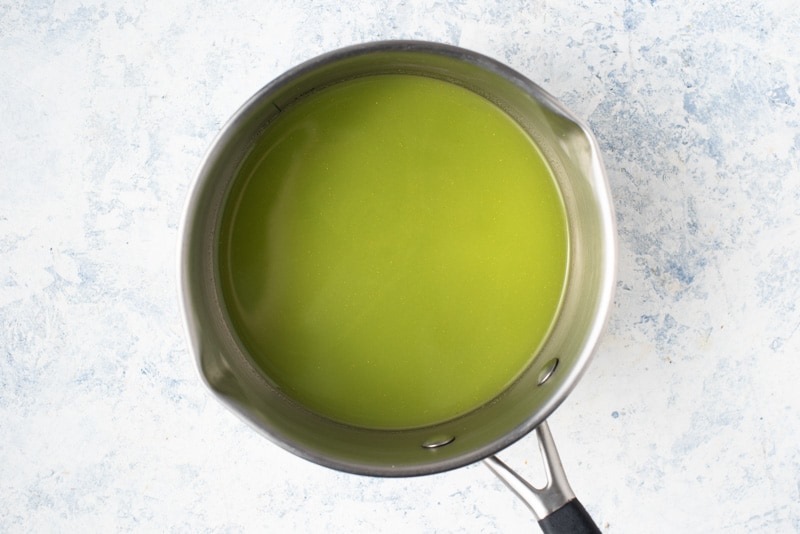 Kiwi Jelly for Kiwi Chia Parfait