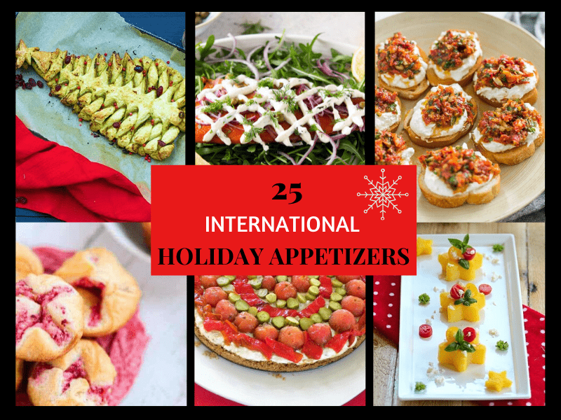 International Holiday Appetizers