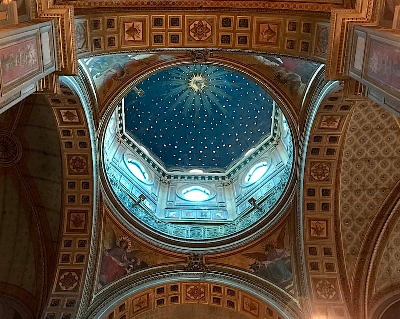 Dome of San Gioacchino ai Prati Castello in Rome.