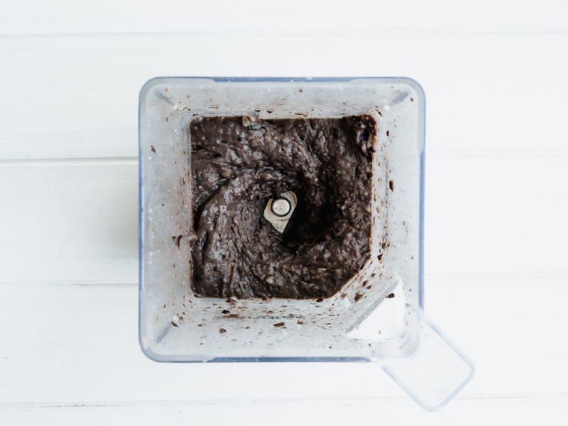 Black Bean Soup in blender