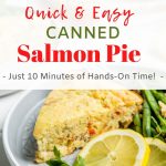 Canned Salmon Impossible Pie