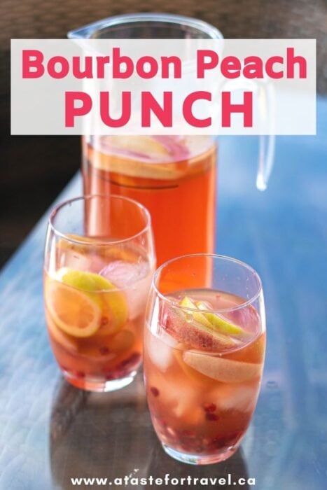 Bourbon Peach Punch Pinterest