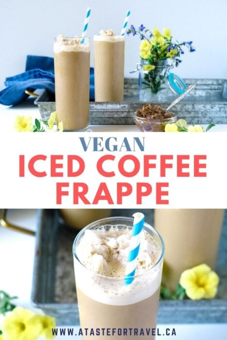 Healthy Iced Coffee Frappe