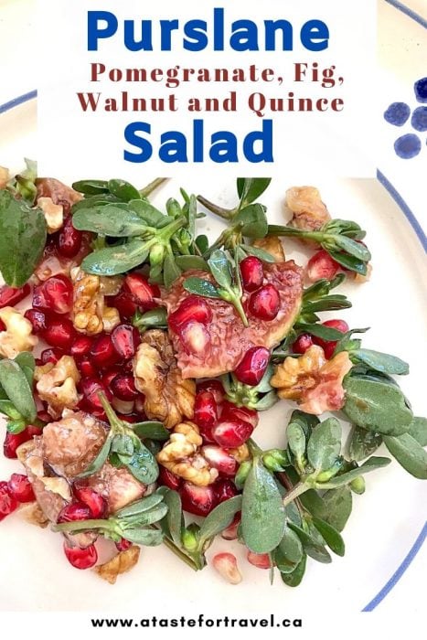 Italian Purslane Salad 