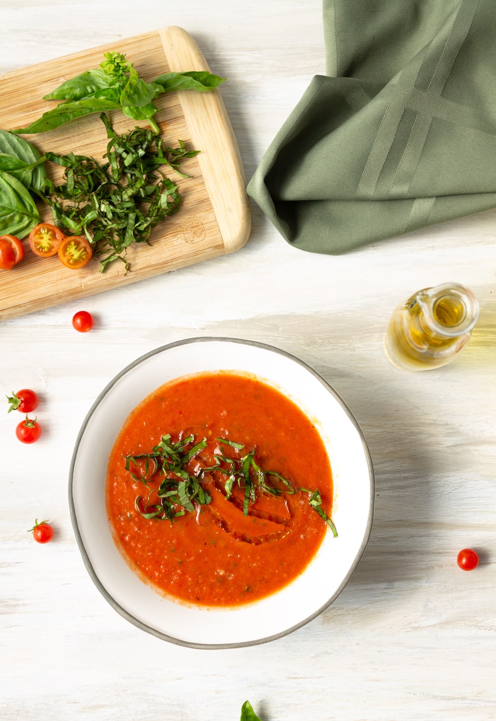 Gazpacho without bread crumbs