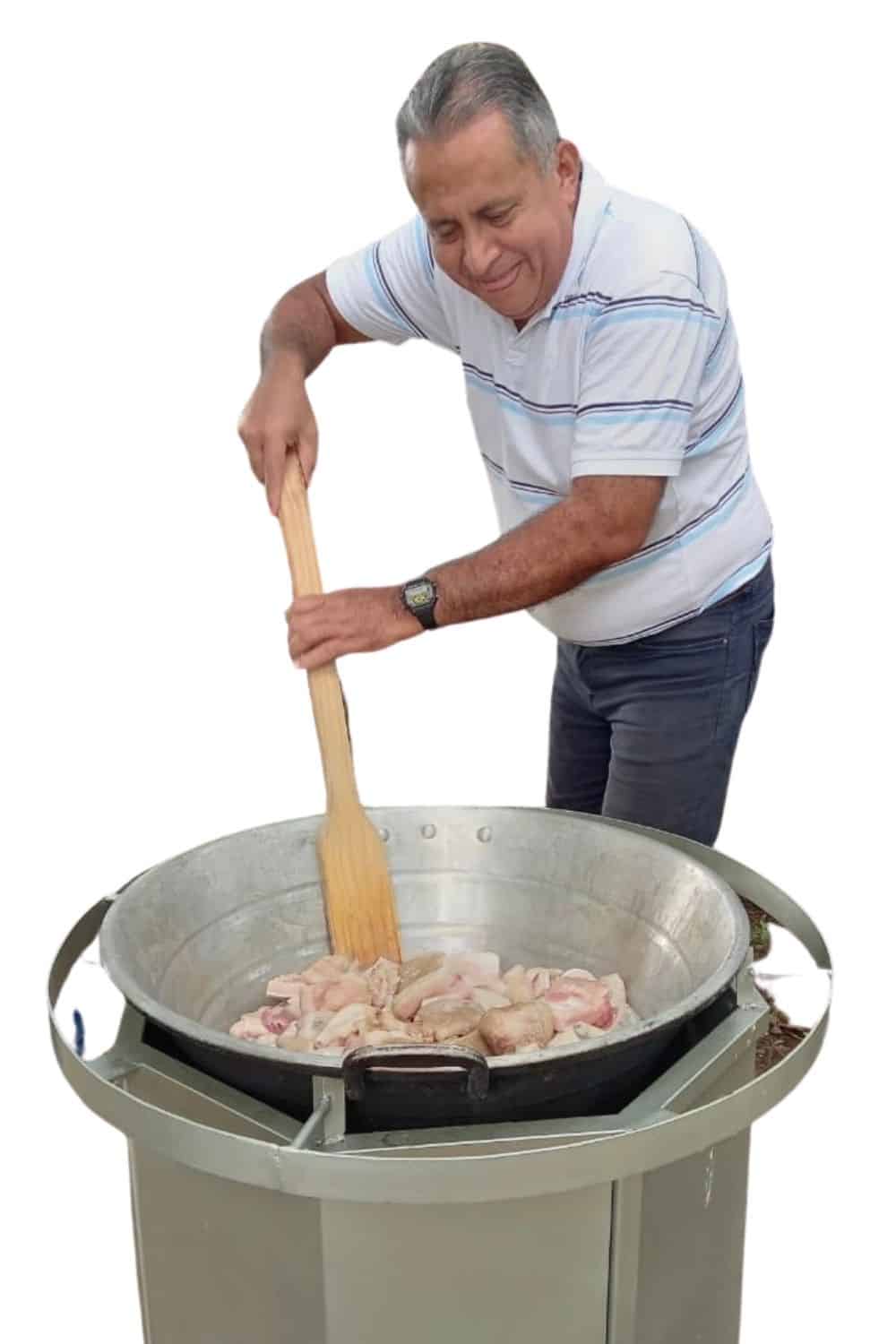 Making Chicharrones in Guatemala