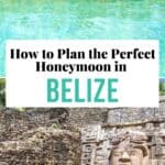 Collage of images of Belize for Pinterest.