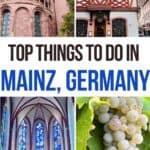 Collage of images of Mainz Germany.
