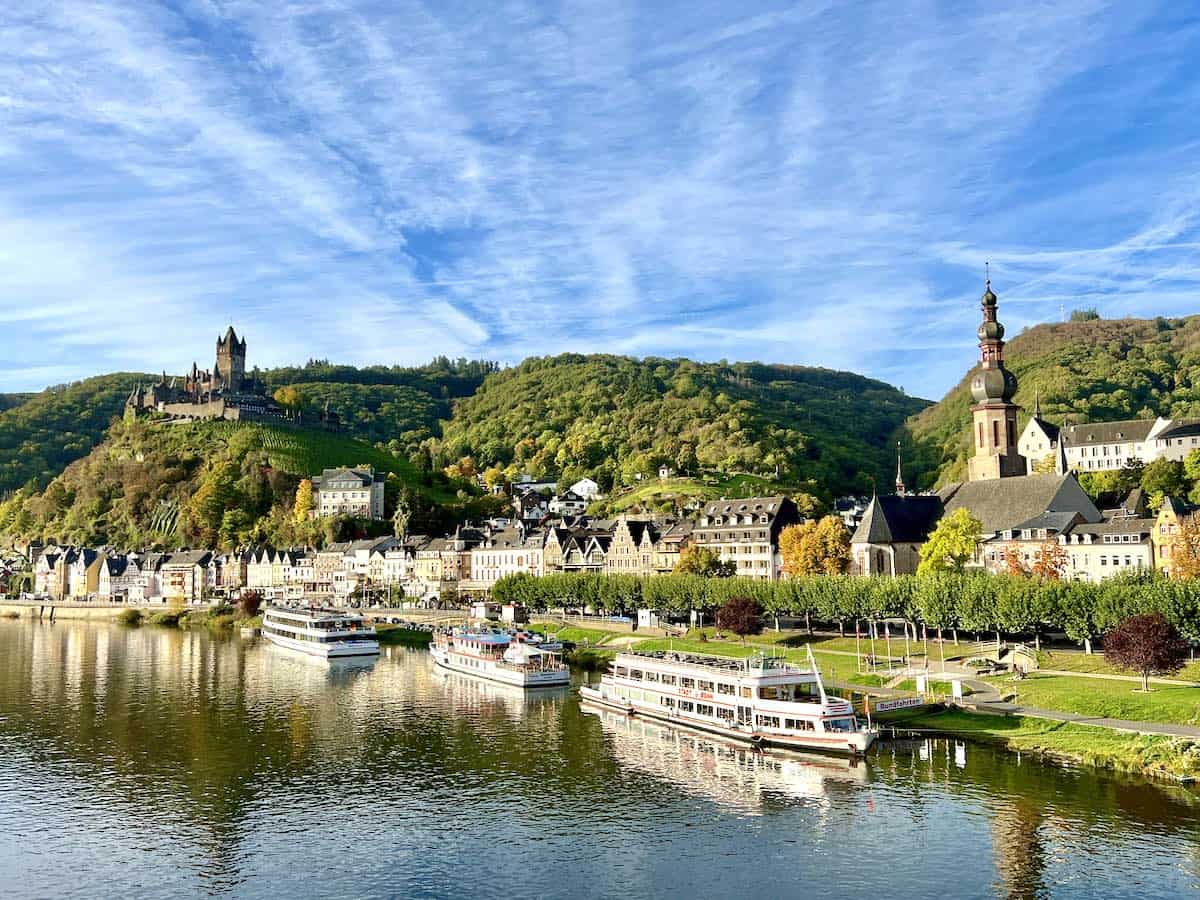 A view of Cochem during a cruise of the Moselle and Rhine rivers on Emerald Cruises. 