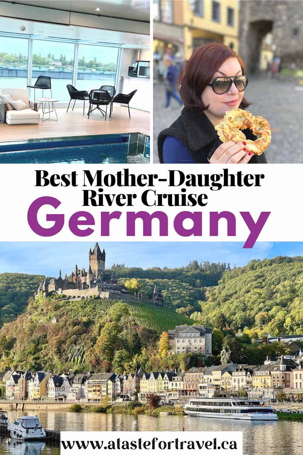 Collage of scenery in Germany for Pinterest.  
