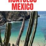 Violin beach is one of the most secluded beaches in Huatulco.