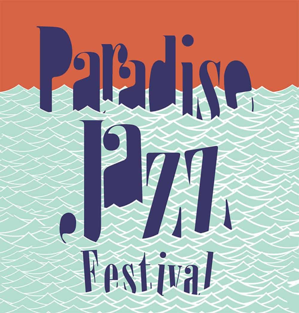 Jazz Festival Logo. Paradise Jazz Festival Logo.
