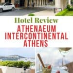 Collage of the InterContinental Athens hotel.