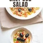 Catalan Cod Fish Salad for Pinterest.