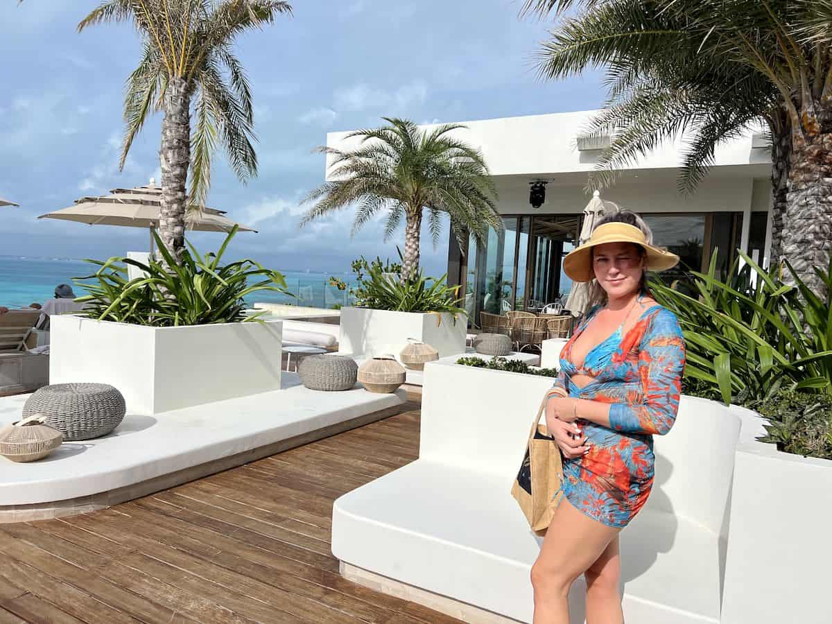 Rooftop at Impression Isla Mujeres. 