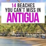 Carlisle Beach in Antigua.