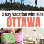 Collage of things to do in Ottawa with kids.