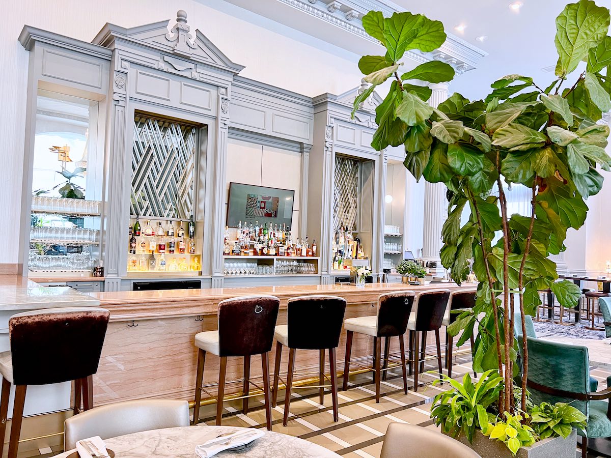 Zoe's restaurant at Fairmont Chateau Laurier. 