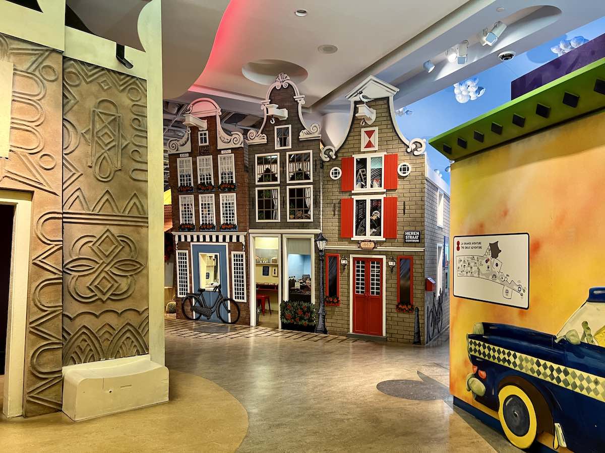 Lots of space and opportunities for free play at the Children's Museum located within the Canadian Museum of History. 