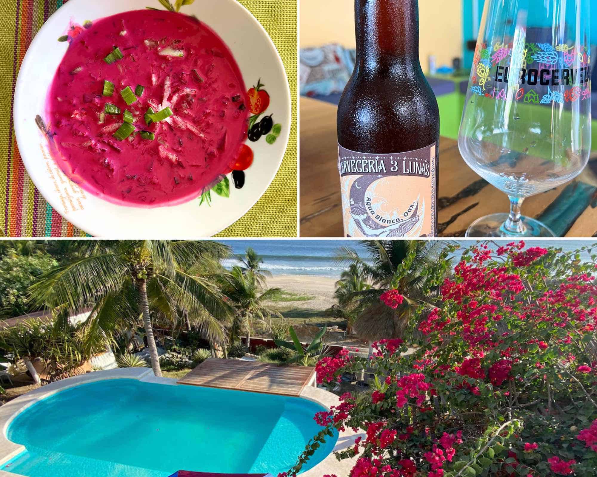 Food at a day pass at Casa de Pierogi at  Beachfront Paradise 