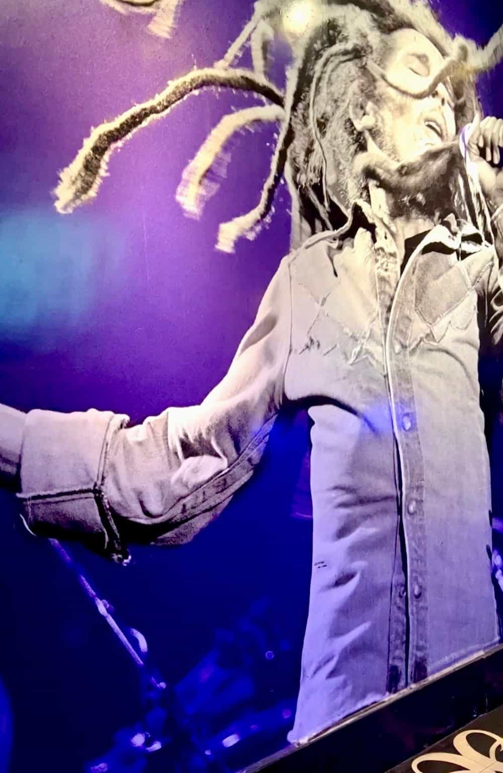 Photo of Bob Marley at Hard Rock Riviera Maya. 
