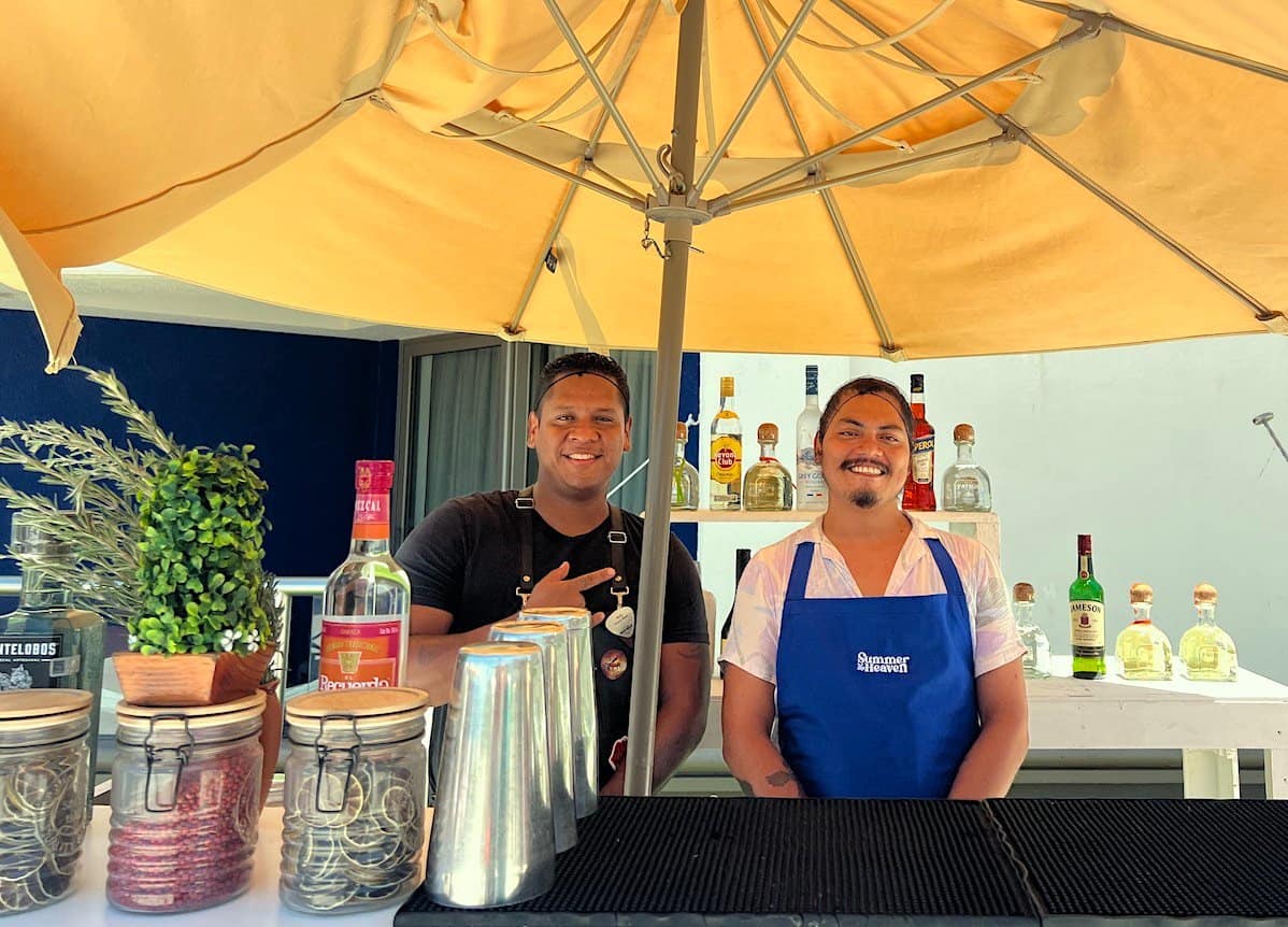 Guest Mixologist Gabriel Molina of Tulum.