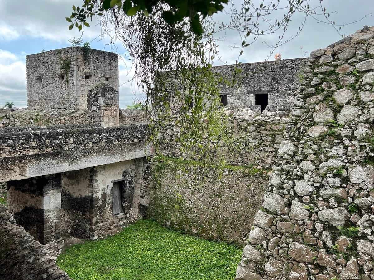 Built in 1733, Fort San Felipe stands in the centre of Bacalar town.