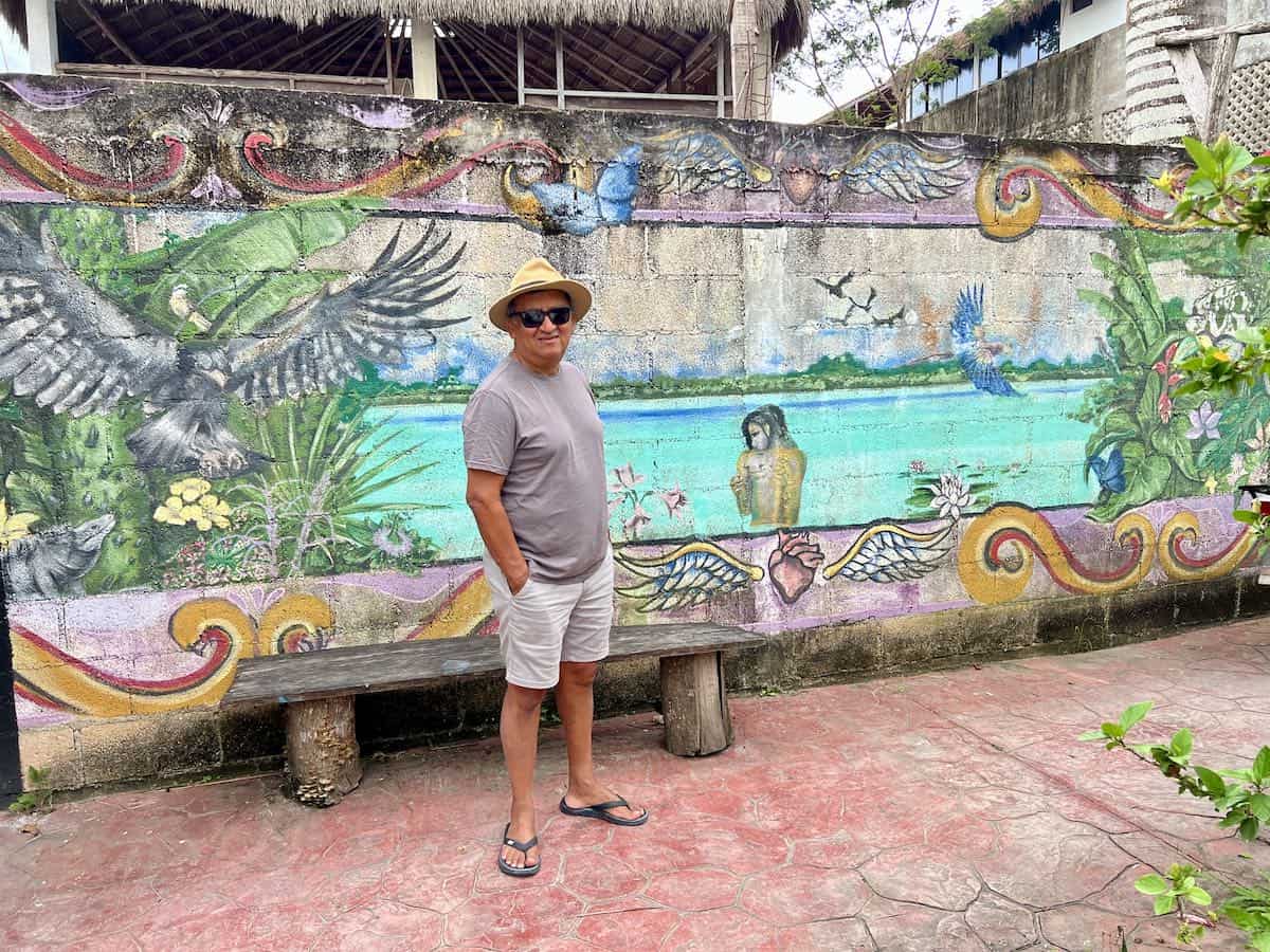 Francisco Javier Sanchez in Bacalar Mexico.