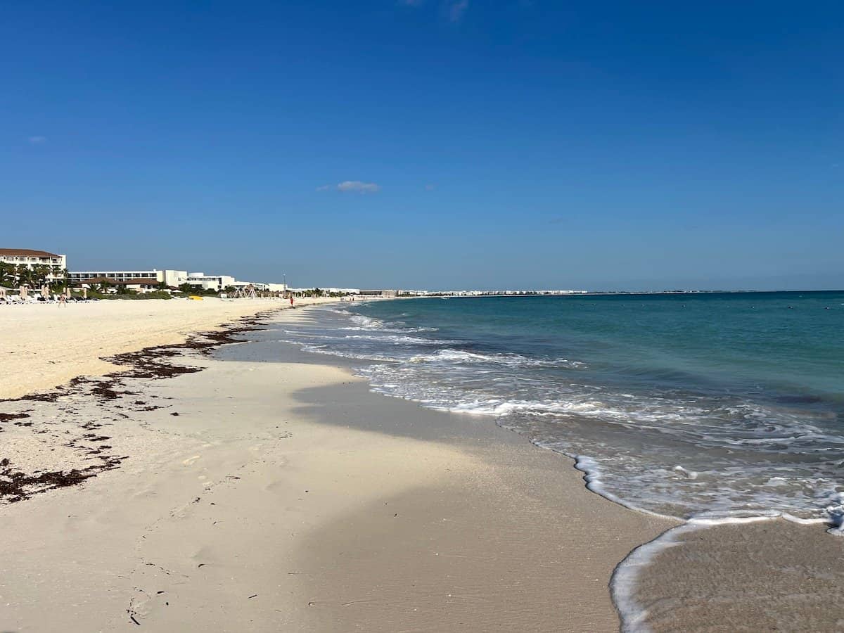 Playa Mujeres in January 2025.  