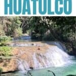 View of cascadas magicas (magical waterfalls)