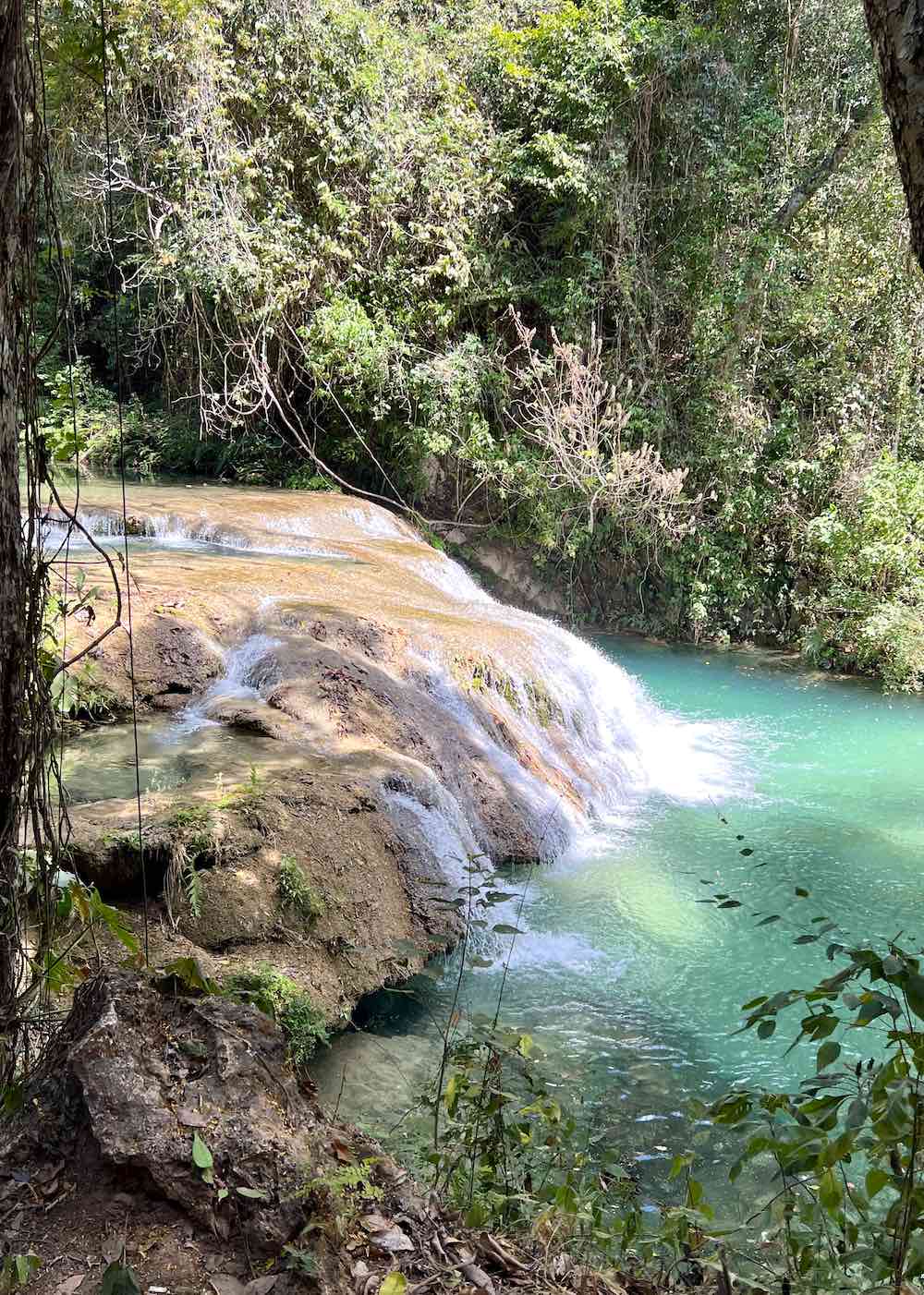 There are actually more than 20 waterfalls and natural pools to choose from within Las Cascadas Magicas de Copalitilla.