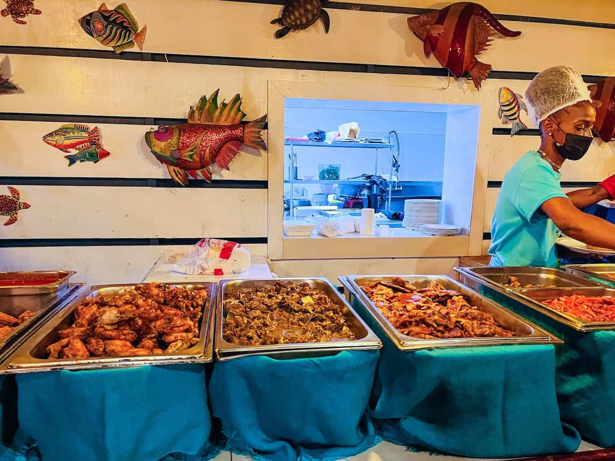 Street food at Dodgy Dock. 