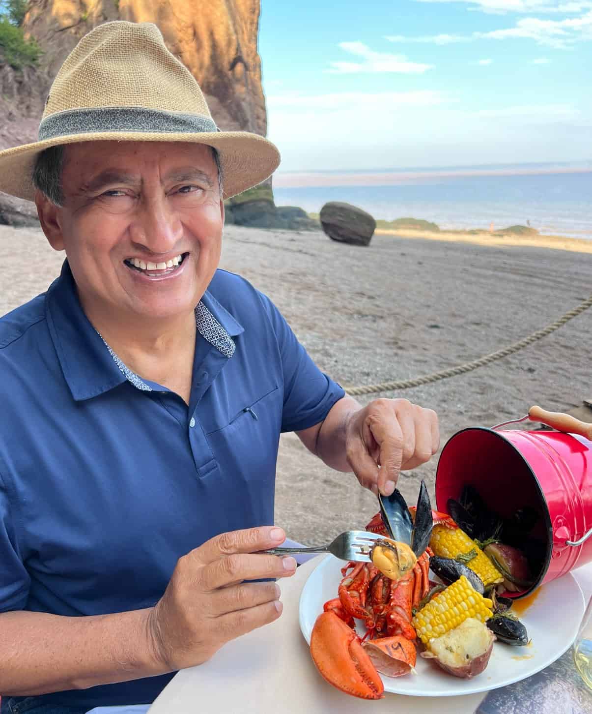 Francisco Javier Sanchez in New Brunswick 