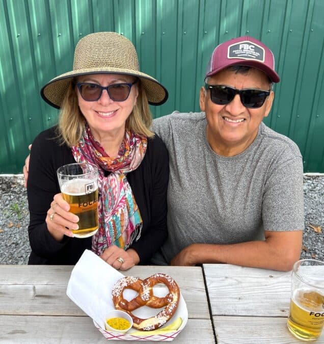Michele Peterson and Javier Sanchez of A Taste for Travel.